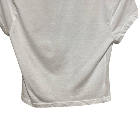 Wild Fable Women's Venice Graphic White Crop Top Size S - Picture 10 of 12